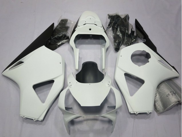 2002-2003 Honda CBR954RR Motorcycle Fairings - White Glossy Black UK Manufacturers
