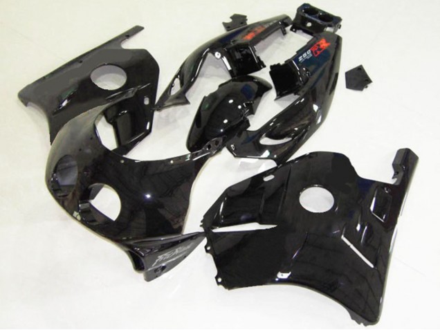 1990-1998 Honda CBR250RR Motorcycle Fairings - Glossy Black UK Manufacturers