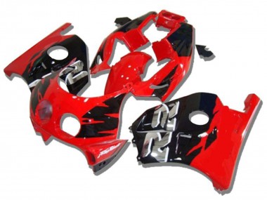 1990-1998 Honda CBR250RR Motorcycle Fairings - Red Glossy Black Silver RR UK Manufacturers
