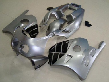 1990-1998 Honda CBR250RR Motorcycle Fairings - Silver Glossy Black UK Manufacturers