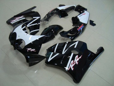 1990-1998 Honda CBR250RR Motorcycle Fairings - White Glossy Black HRC UK Manufacturers