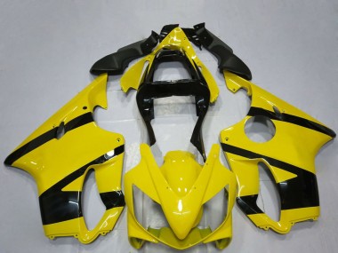 2001-2003 Honda CBR600 F4i Motorcycle Fairings - Yellow Glossy Black UK Manufacturers