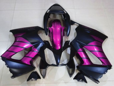 2002-2013 Honda VFR 800 Motorcycle Fairings - Purple Matte Blue Matte Black UK Manufacturers