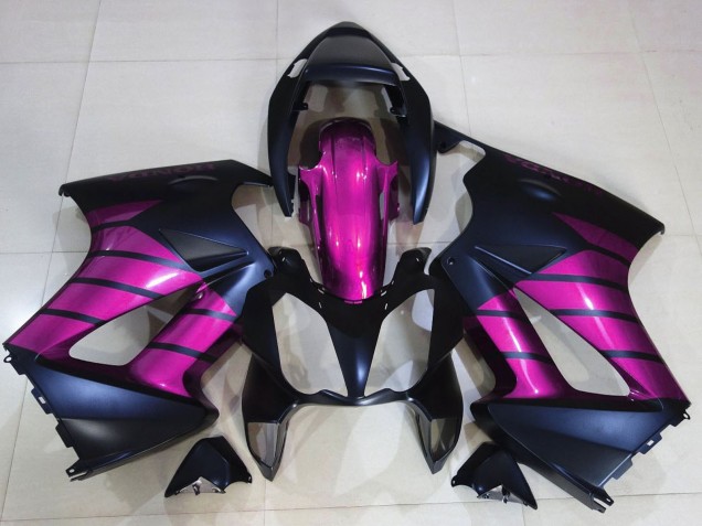 2002-2013 Honda VFR 800 Motorcycle Fairings - Purple Matte Blue Matte Black UK Manufacturers