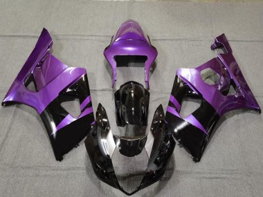 2003-2004 Suzuki GSXR 1000 Motorcycle Fairings - Purple Glossy Black UK Manufacturers