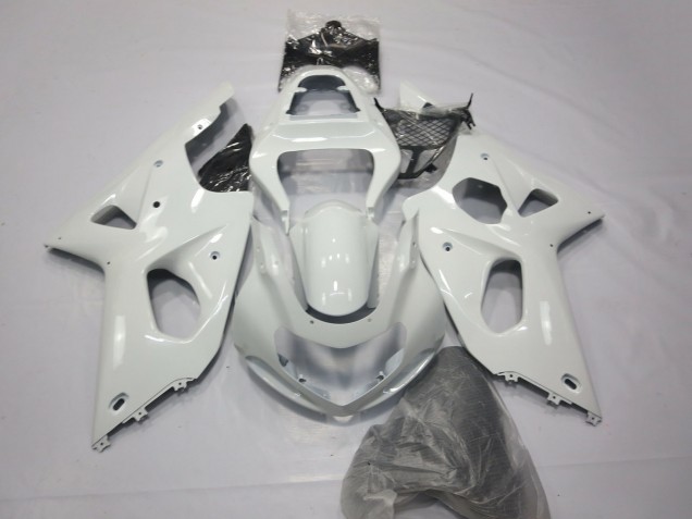 2000-2002 Suzuki GSXR 1000 Motorcycle Fairings - Glossy White UK Manufacturers