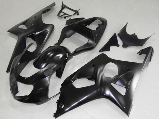 2000-2002 Suzuki GSXR 1000 Motorcycle Fairings - Matte Black UK Manufacturers