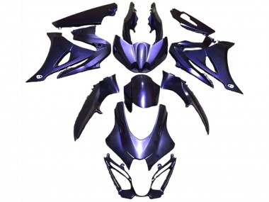 2017-2024 Suzuki GSXR 1000 Motorcycle Fairings - Matte Blue UK Manufacturers