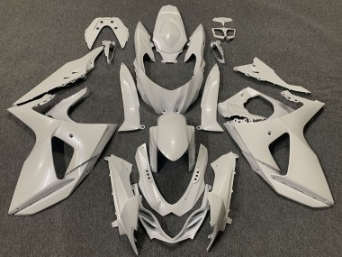 2009-2016 Suzuki GSXR 1000 Motorcycle Fairing - Glossy White UK Manufacturers