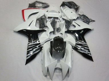 2011-2024 Suzuki GSXR 600 / GSXR 750 Motorcycle Fairings - White Glossy Black Red UK Manufacturers