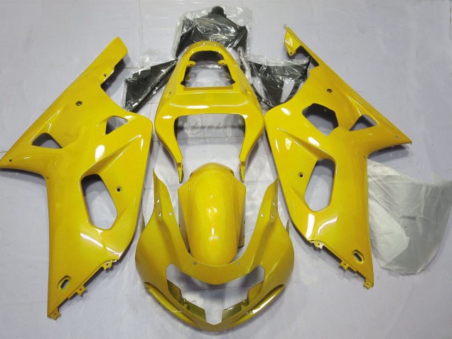 2001-2003 Suzuki GSXR 600 / GSXR 750 Motorcycle Fairings - Yellow UK Manufacturers