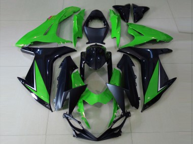 2011-2024 Suzuki GSXR 600 / GSXR 750 Motorcycle Fairings - Green Glossy Black Matte Black UK Manufacturers