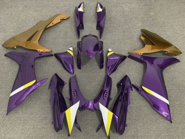 2011-2024 Suzuki GSXR 600 / GSXR 750 Motorcycle Fairings - Purple Gold White Yellow UK Manufacturers