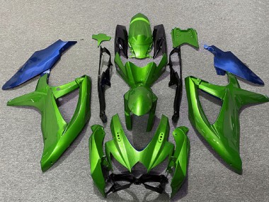 2008-2010 Suzuki GSXR 600 / GSXR 750 Motorcycle Fairings - Green Blue UK Manufacturers