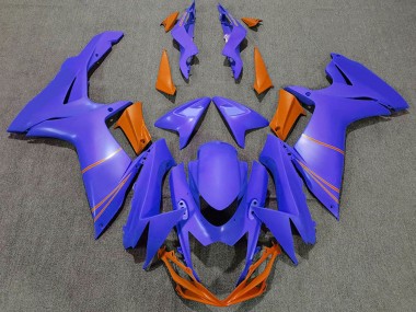 2011-2024 Suzuki GSXR 600 / GSXR 750 Motorcycle Fairings - Ocean Blue Orange UK Manufacturers