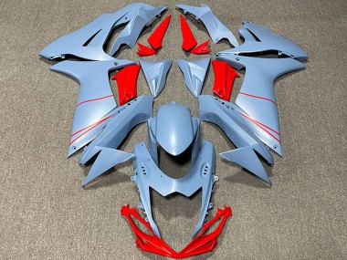 2011-2024 Suzuki GSXR 600 / GSXR 750 Motorcycle Fairings - Matte Sky Blue Red UK Manufacturers