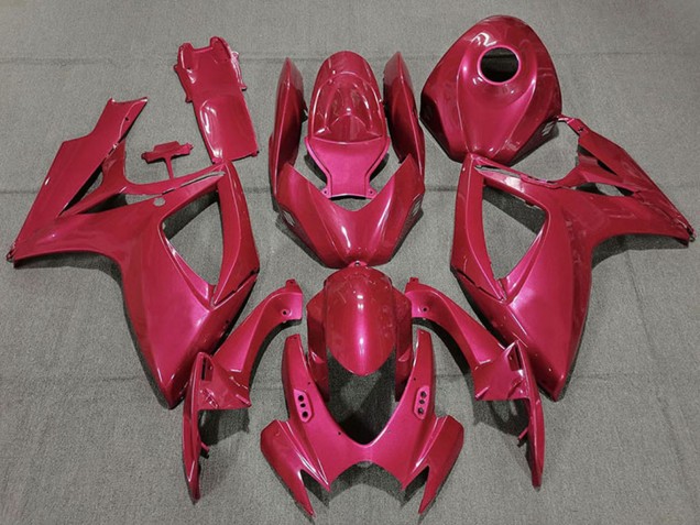 2011-2024 Suzuki GSXR 600 / GSXR 750 Motorcycle Fairings - Pearl Pink UK Manufacturers