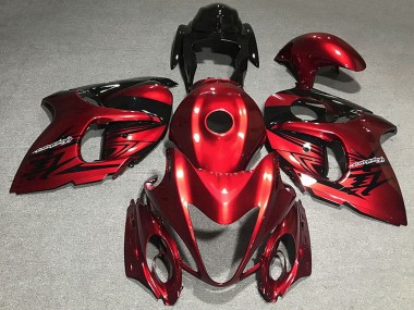 2008-2020 Suzuki GSXR 1300 Motorcycle Fairings - Deep Red UK Manufacturers