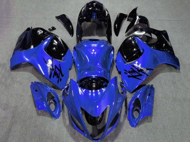 2008-2020 Suzuki GSXR 1300 Motorcycle Fairings - Glossy Blue and Black UK Manufacturers
