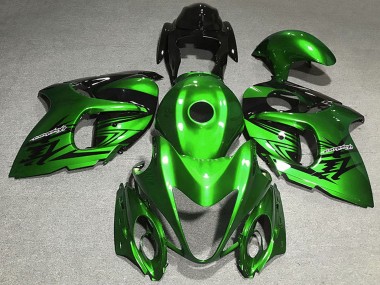 2008-2020 Suzuki GSXR 1300 Motorcycle Fairing - Glossy Green Black UK Manufacturers