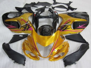 2008-2020 Suzuki GSXR 1300 Motorcycle Fairings - Gold Black UK Manufacturers