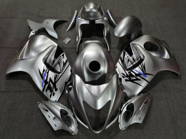 2008-2020 Suzuki GSXR 1300 Motorcycle Fairings - Liquid Silver Blue UK Manufacturers