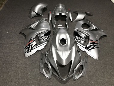 2008-2020 Suzuki GSXR 1300 Motorcycle Fairings - Liquid Silver Red UK Manufacturers