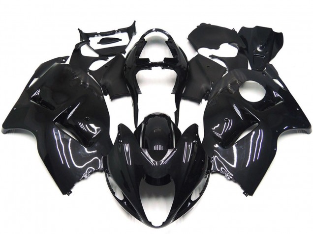 1996-2007 Suzuki GSXR 1300 Motorcycle Fairings - Glossy Black UK Manufacturers