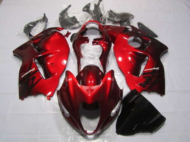 1996-2007 Suzuki GSXR 1300 Motorcycle Fairings - Red UK Manufacturers