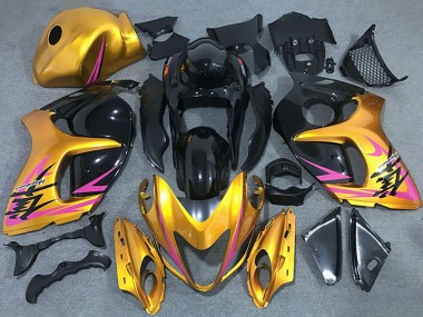 2008-2020 Suzuki GSXR 1300 Motorcycle Fairings - Gold Pink Black UK Manufacturers