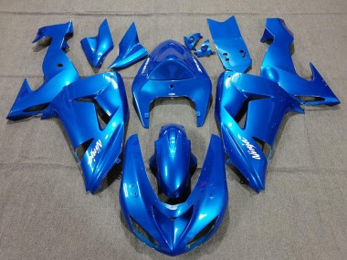 2006-2007 Kawasaki ZX10R Motorcycle Fairings - Blue UK Manufacturers