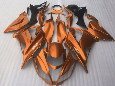 2016-2020 Kawasaki ZX10R Motorcycle Fairings - Dark Orange UK Manufacturers