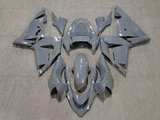 2004-2005 Kawasaki ZX10R Motorcycle Fairings - Glossy Grey Green UK Manufacturers