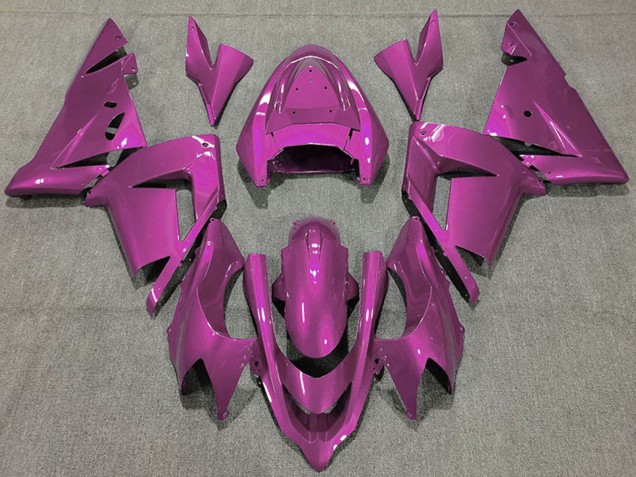 2004-2005 Kawasaki ZX10R Motorcycle Fairings - Glossy Purple UK Manufacturers