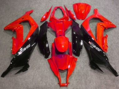 2016-2020 Kawasaki ZX10R Abs Motorcycle Fairings - Red Glossy Black UK Manufacturers