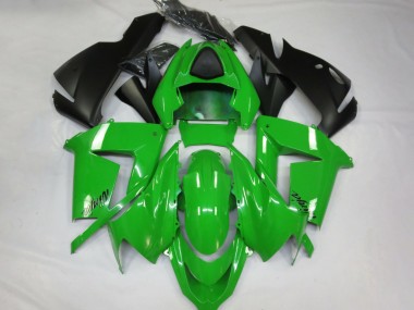 2004-2005 Kawasaki ZX10R Motorcycle Fairings - Glossy Green Black UK Manufacturers
