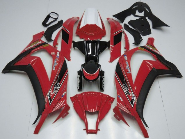 2011-2015 Kawasaki ZX10R Motorcycle Fairings - White Red Glossy Black OEM Style UK Manufacturers