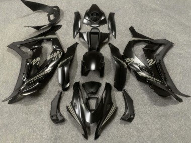 2016-2020 Kawasaki ZX10R Motorcycle Fairings - Matte Black Grey Ninja UK Manufacturers