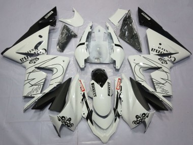 2004-2005 Kawasaki ZX10R Motorcycle Fairings - White Corona UK Manufacturers