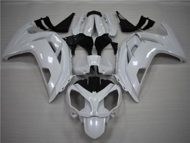 2009-2011 Kawasaki Ninja 650R Motorcycle Fairings - Pearl White UK Manufacturers