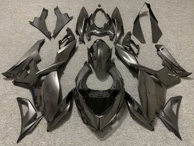 2018-2024 Kawasaki Ninja 400 Motorcycle Fairings - Carbon Fiber Style UK Manufacturers