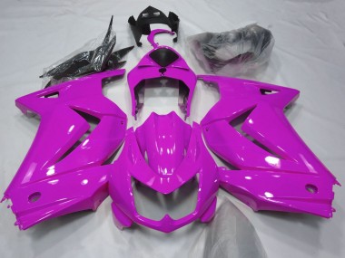 2008-2012 Kawasaki Ninja 250 Motorcycle Fairings - Pink UK Manufacturers