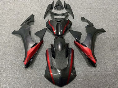 2015-2019 Yamaha R1 Motorcycle Fairings - Carbon Fiber Style Red UK Manufacturers