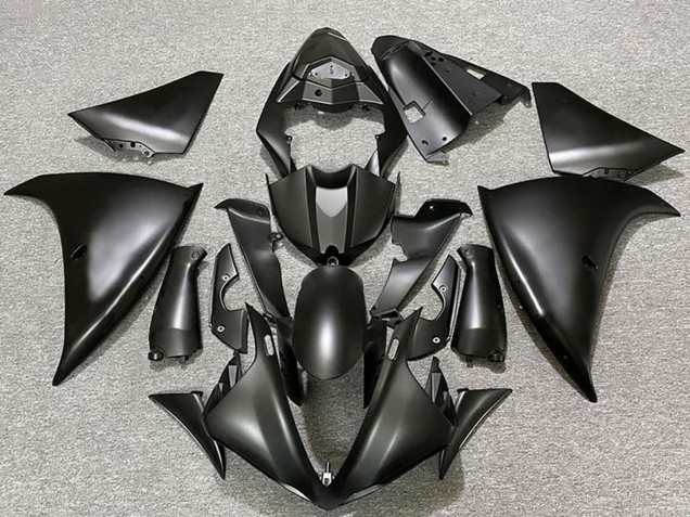 2009-2011 Yamaha R1 Motorcycle Fairings - Matte Black UK Manufacturers