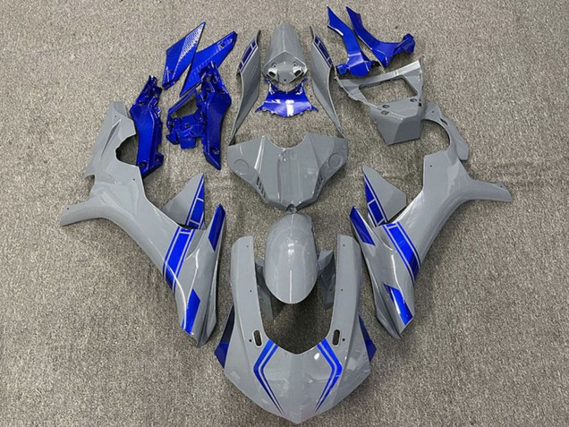 2015-2019 Yamaha R1 Motorcycle Fairings - Nardo Grey Blue UK Manufacturers