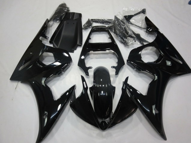 2005 Yamaha R6 Motorcycle Fairings - Glossy Black UK Manufacturers