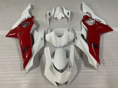 2017-2023 Yamaha R6 Motorcycle Fairings - White Maroon Red UK Manufacturers