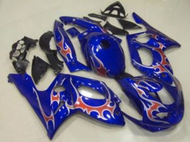 1996-2007 Yamaha YZF600R Thundercat Motorcycle Fairings - Blue Red UK Manufacturers