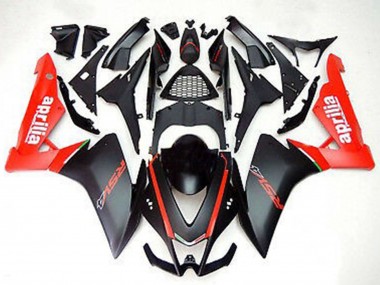 2012-2018 Aprilia RS4 125 Motorcycle Fairings - Red Matte Black UK Manufacturers