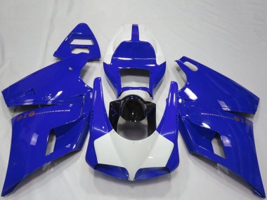 1993-2005 Ducati 916 Motorcycle Fairings - Blue Glossy Black UK Manufacturers